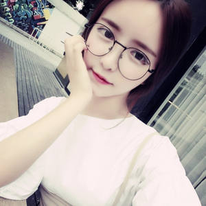 Monture de lunettes Prince Mirror ronde en métal, style rétro, unisexe, verres plats, tendance mode, pour adultes, toutes formes de visage - Product Image 3