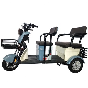 รถสามล้อไฟฟ้าคุณภาพสูง ผลิตในจีน แบบเปิดประทุน 48V ราคาประหยัด - Product Image 1