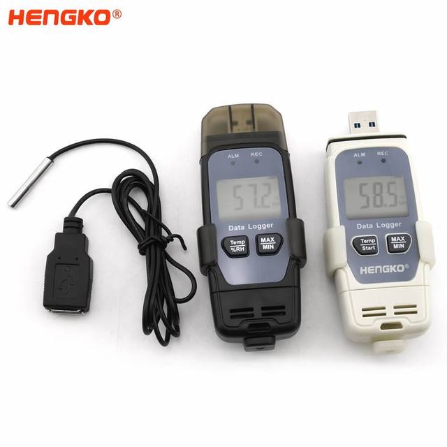HENGKO HK J9A103 Wireless Electronic Mini Data Logger Temperature and Humidity Recorder