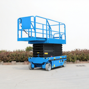 Gunting listrik 4-18m, meja angkat gunting hidrolik baterai 450KG/300KG untuk konstruksi kualitas bagus - Product Image 4