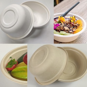 Томатный биоразлагаемый сахарный тростник, сахарный тростник, растительные волокна, чаши, одноразовая прозрачная суповая чаша 500 мл 17 унций - Product Image 6