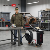 Nettoyeur laser pulsé HANTENCNC 500W, portable, pour l'élimination de la rouille et de la peinture, pour la restauration de pièces automobiles et de meubles