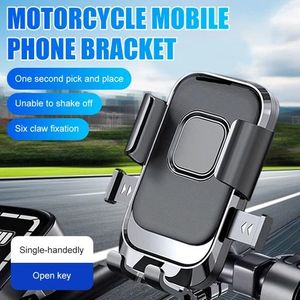 Supporto per Telefono da Bicicletta con Rotazione a 360 <span class=keywords><strong>Gradi</strong></span>, Montaggio sul Manubrio con Fascia in Silicone per Cellulari - Product Image 3