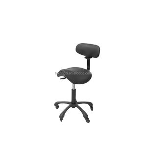 Taburete de salón de hospital de barbero ajustable de aluminio ergonómico personalizable moderno con rotación de 360 grados para gimnasio y uso al aire libre - Product Image 6