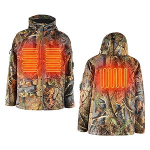 סוויטור גברים הסוואה מעיל חורף הסוואה עמיד למים בגדים חיצונית עבור ציד סוללה נטענת - Product Image 5