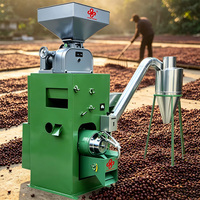Décortiqueuse de grains de café Jingliang / Machine à écaler les grains de café, moteur triphasé haute tension, garantie 1 an pour les fermes de café
