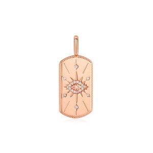 Gemnel Evil Eye Tag <strong>Charm</strong> <strong>Charms</strong> for Jewelry Making 925 Sterling Silver - Product Image 6