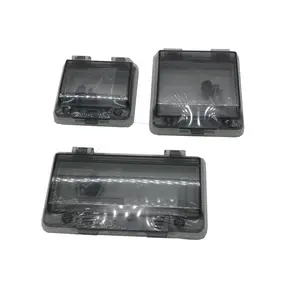 IP67 Transparent Contact Protection Window Hood / Distribution Box Monitor Window