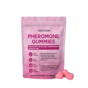 TK Vente à Chaud Gommes aux Phéromones Féminines 60 Compte Boost Confiance et Humeur pour Adultes Vitamines Forme Posologique - Product Image 1