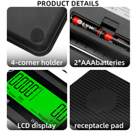 Timbangan Kopi Digital ChangXie OEM 2024 AAA Battery Mini Small Acaia Drip Pocket 5kg 0.1g 3kg 0.1g dengan Fitur Waktu