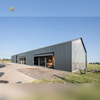 Almacén de Estructura de Acero de Instalación Rápida Personalizado, Taller Metálico de Alto Rendimiento con Gran Iluminación Natural, Edificio de Fabricación