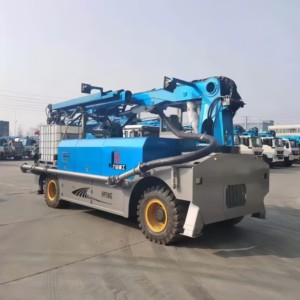 JIUHE Marke 4x4 Antrieb Tunnelbau Spritzbeton-Roboterarm Beton-Spritzbetonpumpe Robotische Nass-Spritzbetonmaschine - Product Image 1