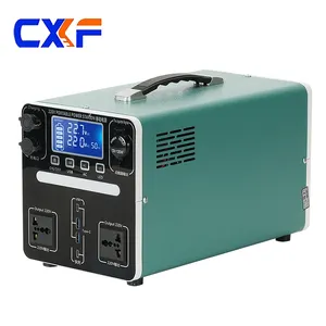 CXF 600W 1000W 2000W 3000W 5000W LiFePO4 Energy Storge Power Bank Portable Power Station for Camping Outdoor Solar Emergency