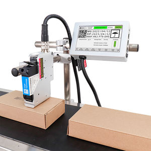 WEISHUO T180E 12.7mm son kullanma tarihi Online plastik kutu şişe yumurta için mürekkep püskürtmeli kodlamalı yazıcı değişken veri barkod yazdırma makinesi - Product Image 1