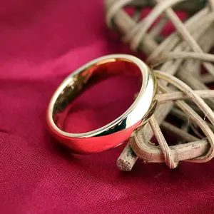 中国复盘珠宝男士戒指14k黄金男士戒指，简约时尚款式，提供免费样品