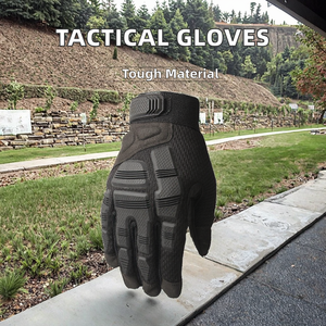 Guantes Tácticos Unisex de Dedo Completo Resistentes a Cortes para Motociclismo, Hechos de Poliéster, Modelo SR097 - Product Image 3