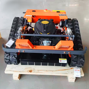Điều Khiển Từ Xa 16 HP 800 1000 Mm Xăng Robot Máy Cắt Cỏ Cỏ Cắt Flail Máy Cắt Máy Cắt Máy Cắt Bánh Xích Máy Cắt Xăng Máy Cắt Cỏ - Product Image 4