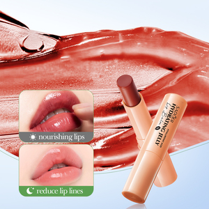 SADOER Nuevo Bálsamo Labial de Gel Orgánico con Ácido Hialurónico y Naranja, Hidratante, Nutritivo, Reparador, Anti-Agrietamiento, Aclara las Líneas de los Labios - Product Image 3