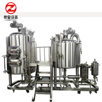 Équipement de micro-brassage 2000L, chaudière de brassage de bière à domicile pour équipement de brasserie