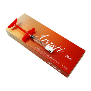 Arasti HA-Plus <span class=keywords><strong>Filler</strong></span> Dermico Iniettabile Cosmetico 1ml Gel di Acido Ialuronico Reticolato Anti-Età Rassodante per Naso, Labbra, Viso, Occhi, Mani - Product Image 6