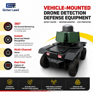 Dispositif de détection de drones monté sur véhicule 70 MHz-6 GHz, détecteur RF passif pleine fréquence IP65, dispositif de défense, <span class=keywords><strong>capture</strong></span> vidéo FPV - Product Image 1