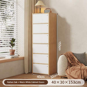 Commode à tiroirs nordique moderne, simple, durable, écologique, anti-poussière, facile à assembler, chambre à coucher et salon, armoire de rangement pour hôtel - Product Image 2