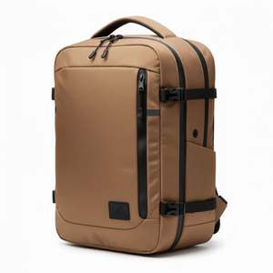 OEM/ODM TSA Friendly Expandable Fashion Travel Backpack Waterproof Polyester Business Laptop <b>Bag</b> Unisex 20-39L Air Cushion Belt - Product Image 1