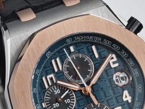 Orologio Meccanico di Lusso 42mm in Oro Rosa con Movimento ETA 3126, Qualità Superiore Fabbrica <span class=keywords><strong>APF</strong></span>, Cronografo Multifunzione con Cinturino in Acciaio - Product Image 4