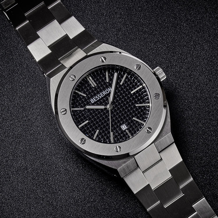 Oem Odm Stainless Steel Waterproof Wrist Watch Luxury Japan Quartz Movement Men Watches 