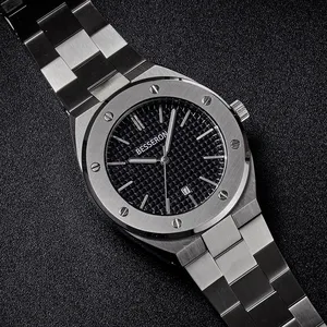 OEM ODM Edelstahl wasserdichte Armbanduhr Luxus Japan Quarz-Uhrwerk Herren uhren