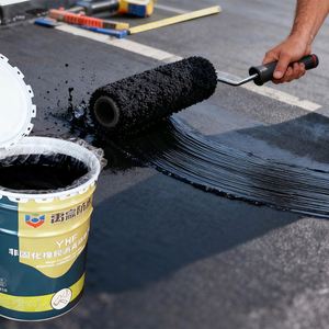 Revestimiento Impermeable de Asfalto Reforzado con Caucho, Ecológico, de Diseño Moderno, Aplicación en Frío para Techos, Sótanos y Paredes, Sellador Elástico - Product Image 3