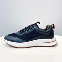 Chaussures basses en tricot tendance et vintage pour hommes, chaussures décontractées plates et élégantes de marque de haute qualité pour hommes