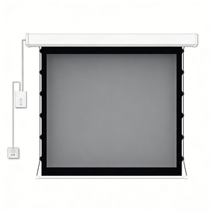 <span class=keywords><strong>Écran</strong></span> <span class=keywords><strong>de</strong></span> <span class=keywords><strong>projection</strong></span> <span class=keywords><strong>motorisé</strong></span> ALR à tension par languettes, compatible 4K 1080P 3D, <span class=keywords><strong>sans</strong></span> <span class=keywords><strong>fil</strong></span>, boîtier en fer pour home cinéma - Product Image 6