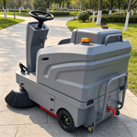 Balayeuse de voirie électrique neuve, à balayage à sec et humide, entièrement fermée, haute efficacité, 9000/h, autonomie de 2-3h
