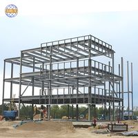 Almacenes Industriales Prefabricados con Estructura de Acero Resistente y Color Personalizable para Talleres, Almacenamiento, Apartamentos, Hoteles, Centros Comerciales y Villas