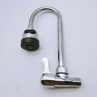 Robinet de cuisine à eau froide au design contemporain en ABS, le plus vendu, avec douchette extractible pour hôtels, appartements, villas, Amérique du Sud