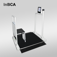 Balance électronique médicale en acier pour fauteuil roulant avec écran LCD, accès par rampe, support OEM