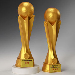 <span class=keywords><strong>Trophée</strong></span> <span class=keywords><strong>MVP</strong></span> en Résine Personnalisable pour Champions Sportifs, Créatif, Ballon d'Or pour Match de Football, Prix de Bienvenue, Médaille d'Argent - Product Image 5