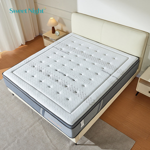 For Durable Cooling Latex Hybrid <strong>Mattress</strong> 140x200cm School &amp; Hotel Use Modern Design Pocket Spring Roll Packing - Product Image 1