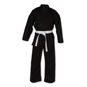 Uniforme de Karate al por Mayor 100% Algodón, Logotipo Bordado en Blanco, Peso de la Tela 280g, Unisex Adulto, Marca Sialkot - Product Image 1