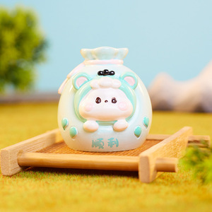 Caja Sorpresa de Figuras de Animales de Yu Mo Craft, Muñecos de Resina, Adornos Creativos de Dibujos Animados, Coleccionables de Anime, Regalo para Niños - Product Image 4