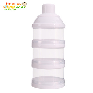 Boîte de rangement Portable à 3 couches, pour nourriture pour bébés, essentielle, céréales, lait en poudre, design de dessin animé, conteneur de lait pour enfants en bas âge - Product Image 6