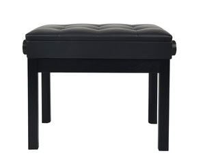 Adjustable Height Piano <b>Bench</b> With <b>Storage</b> Compartment PU Padded Solid Wood Piano Stool For Digital Piano Keyboard Instrument - Product Image 3