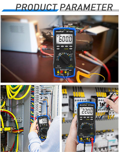 Multimètre numérique Holdpeak Hp-770hc-app avec True RMS, plage automatique et écran LCD, connectivité d'application - Product Image 6