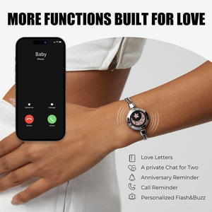 <span class=keywords><strong>Pulsera</strong></span> <span class=keywords><strong>Totwoo</strong></span> Sol y Luna para Parejas, con vibración y tacto a distancia. - Product Image 4