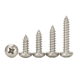 Tornillos Autorroscantes de Cabeza Plana Métricos SS304 Grado A2/A4 para Construcción de Edificios - Product Image 4