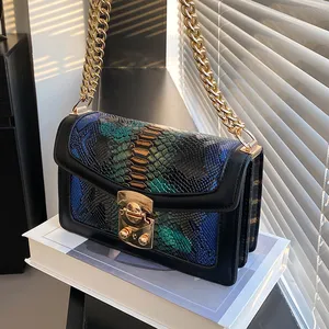 Cửa hàng nhà máy Serpentine Phụ nữ túi xách tay không thấm nước Crossbody Vai Túi thiết kế da Tote Túi