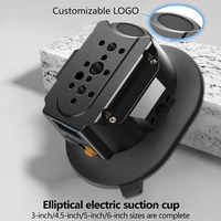 Ventouse Électronique Intelligente Ronde/Ovale de 3 Pouces, Aspiration Électrique, Longue Autonomie de Batterie, Fixation 1/4 pour Toit de Voiture, Photographie