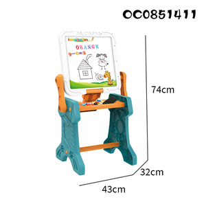 Mainan meja menggambar anak-anak, 2in1 blok bangunan multifungsi untuk anak-anak - Product Image 5