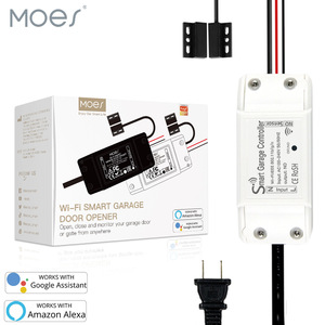ตัวควบคุมประตูโรงรถอัจฉริยะ Moes Wi-Fi 100-240V 2A Tuya ควบคุมด้วยแอป Alexa และ Google Assistant - Product Image 1